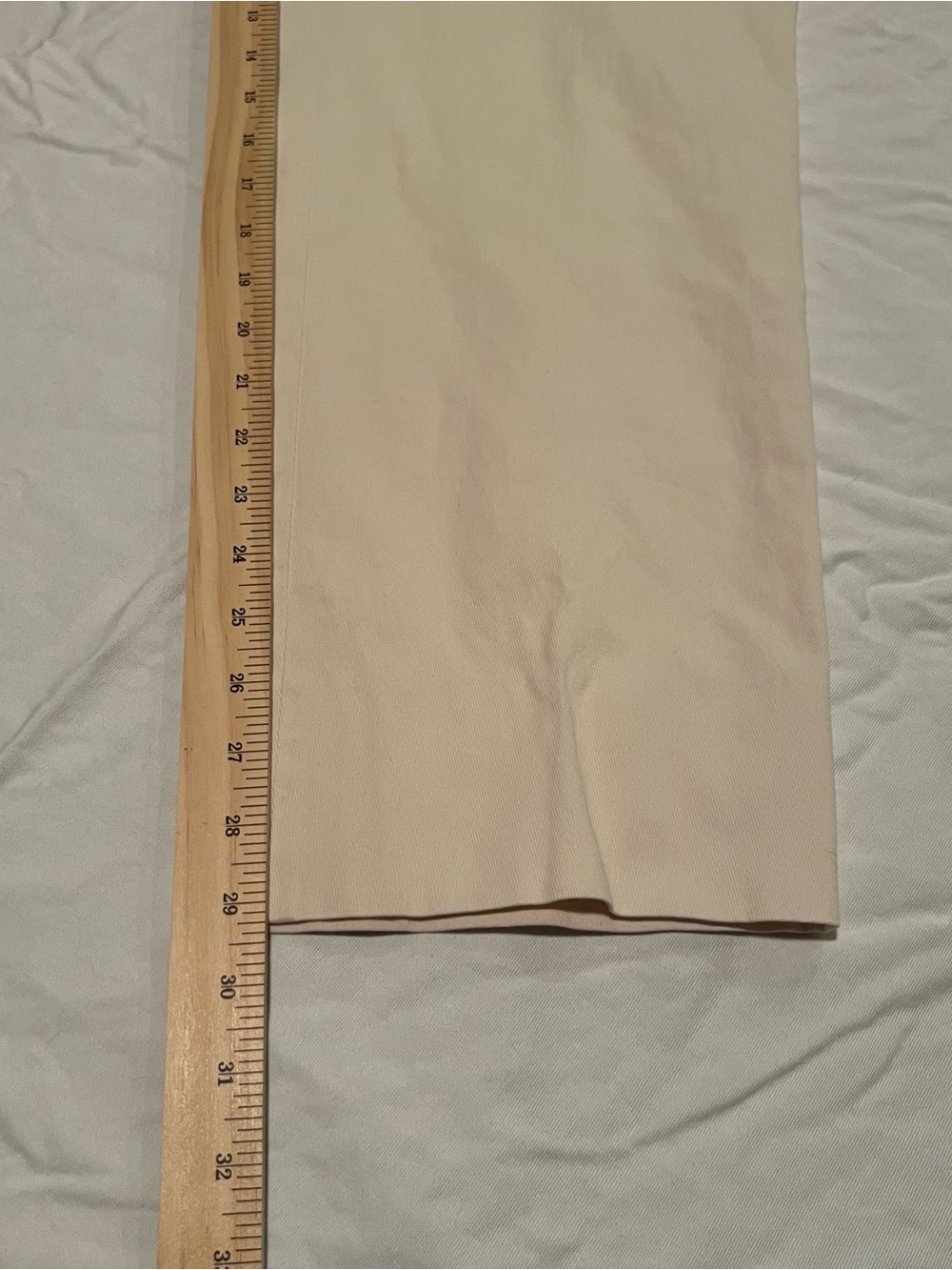 Loro Piana Made in Italy Mens Cream colored Chinos Sz 38 (US) Luxury Summer - Picture 8 of 9